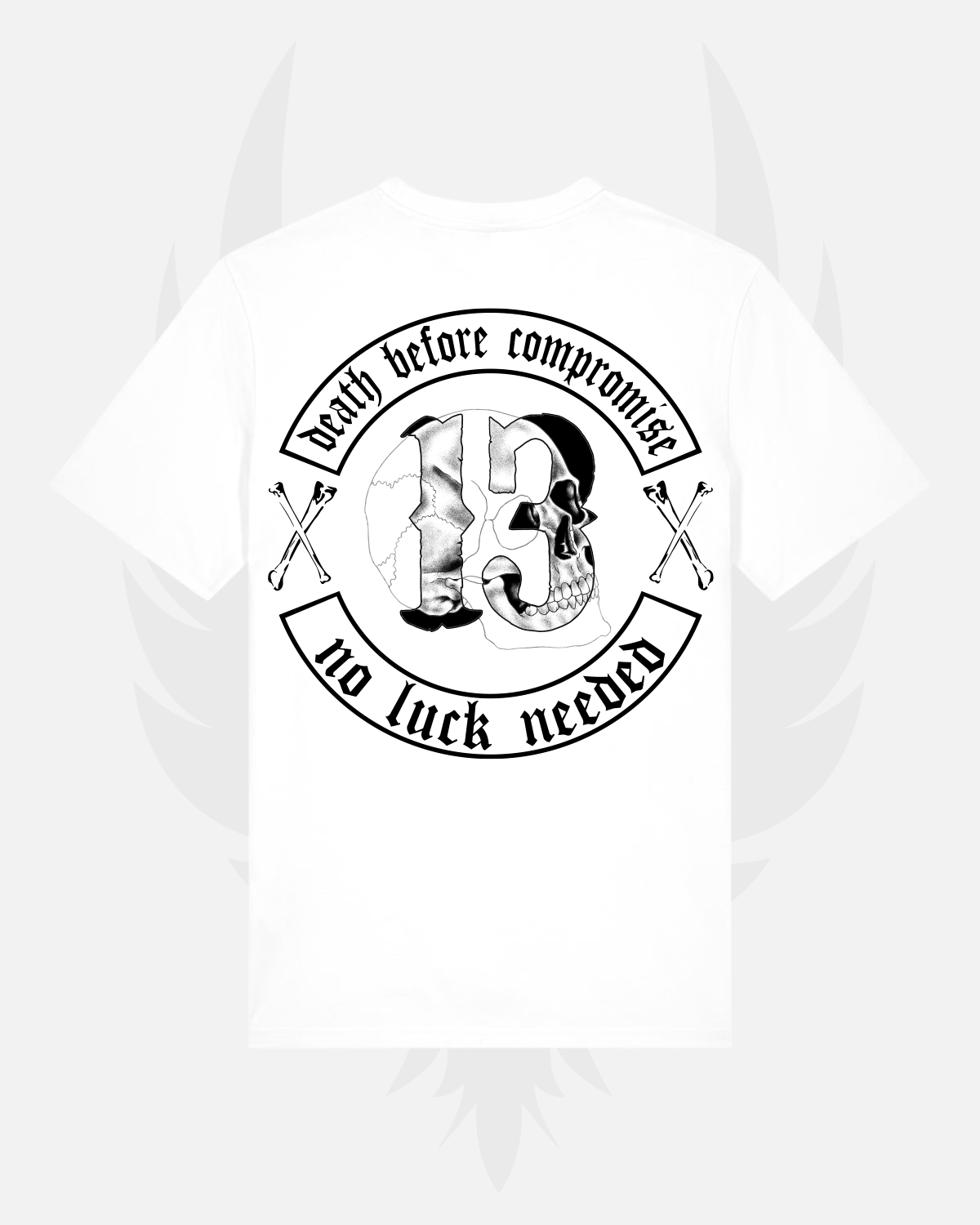 Men's / Unisex T-Shirt '13 No Luck Needed'