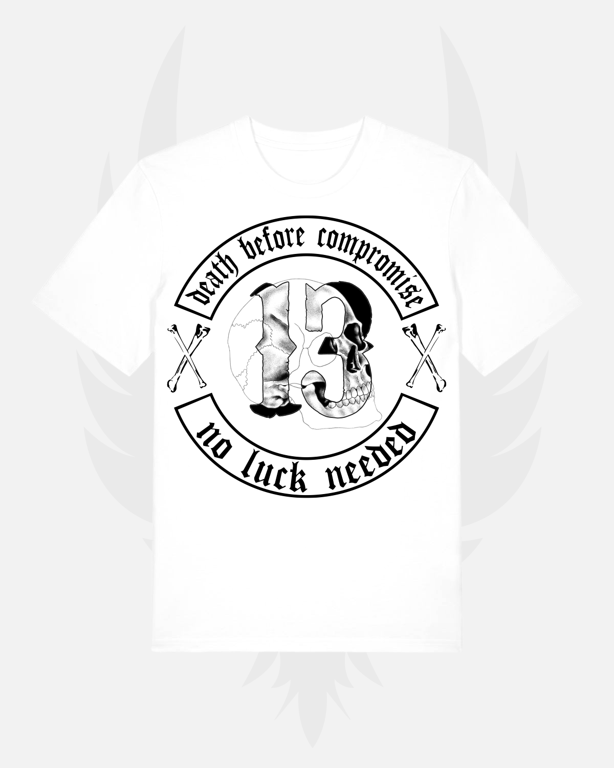 Men's / Unisex T-Shirt '13 No Luck Needed'