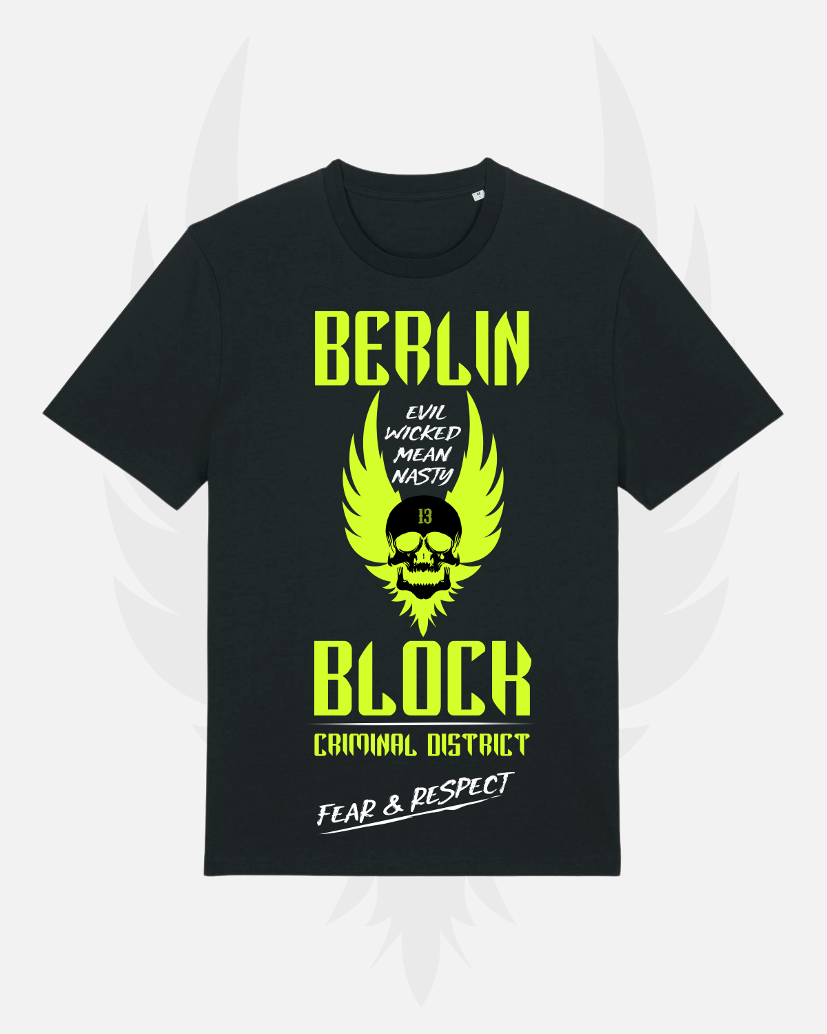 Men's / Unisex T-Shirt 'BerlinBlock13 - Fear&Respect'