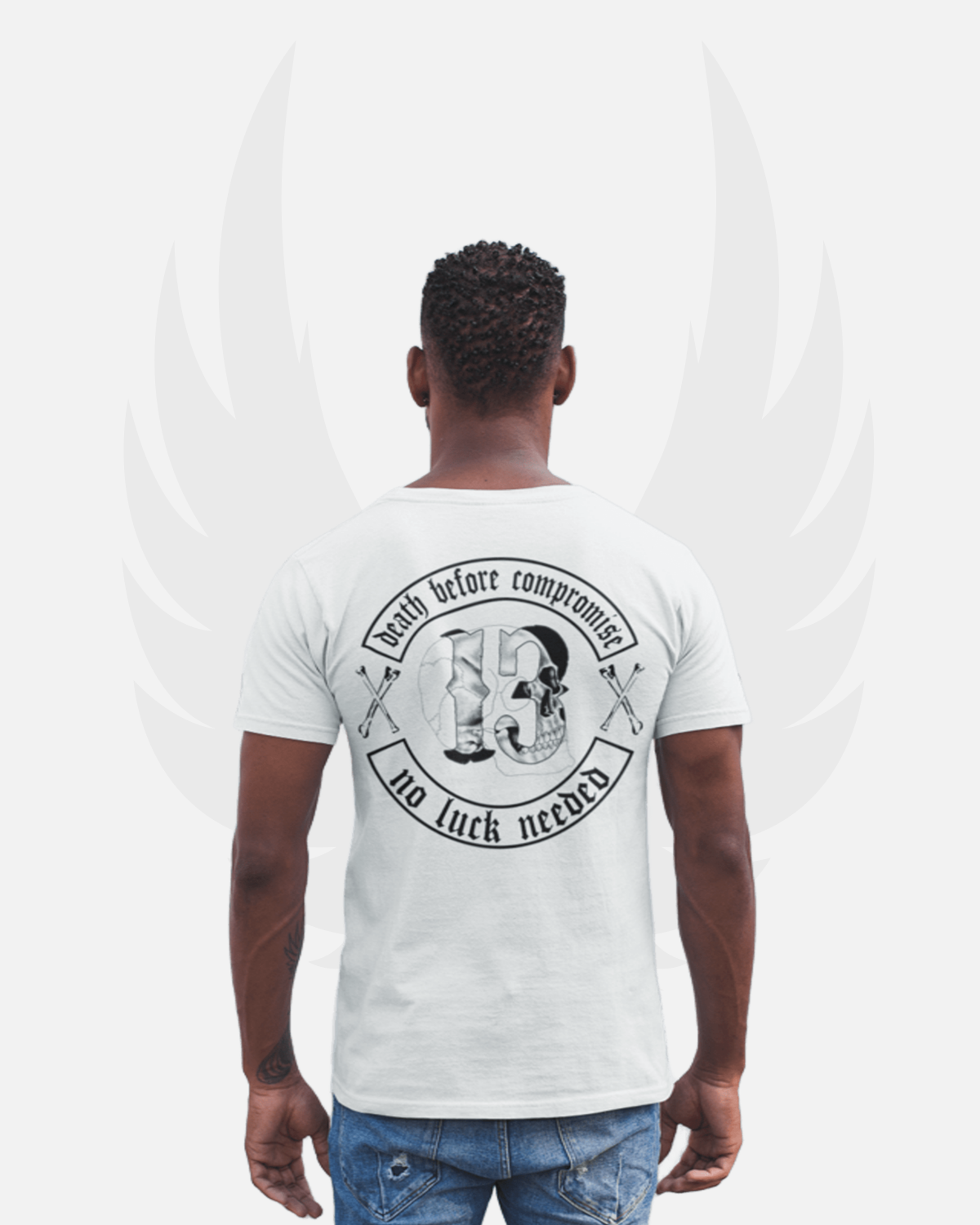 Men's / Unisex T-Shirt '13 No Luck Needed'