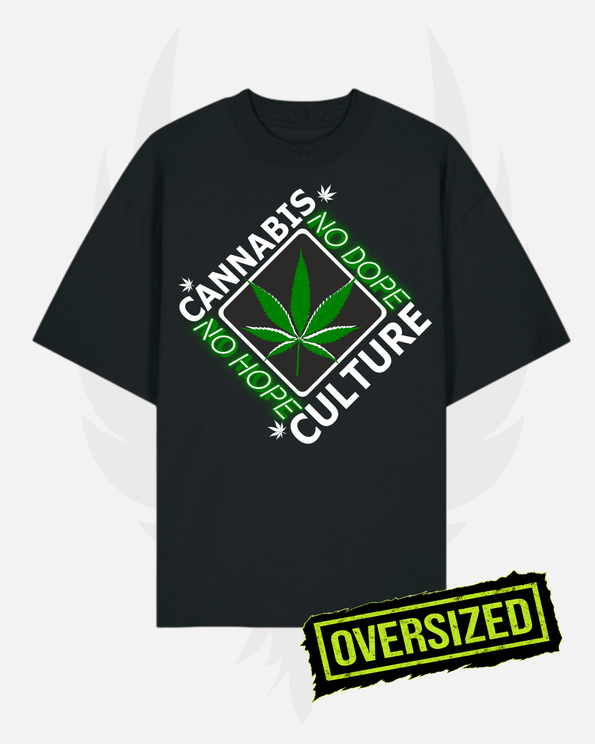 Men's / Unisex oversized T-Shirt 'The Green Rebellion'