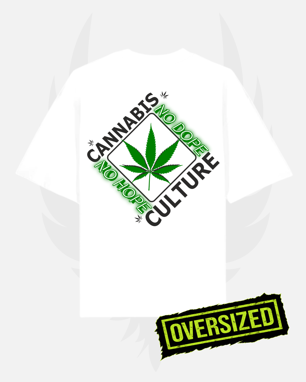 Men's / Unisex oversized T-Shirt 'The Green Rebellion'