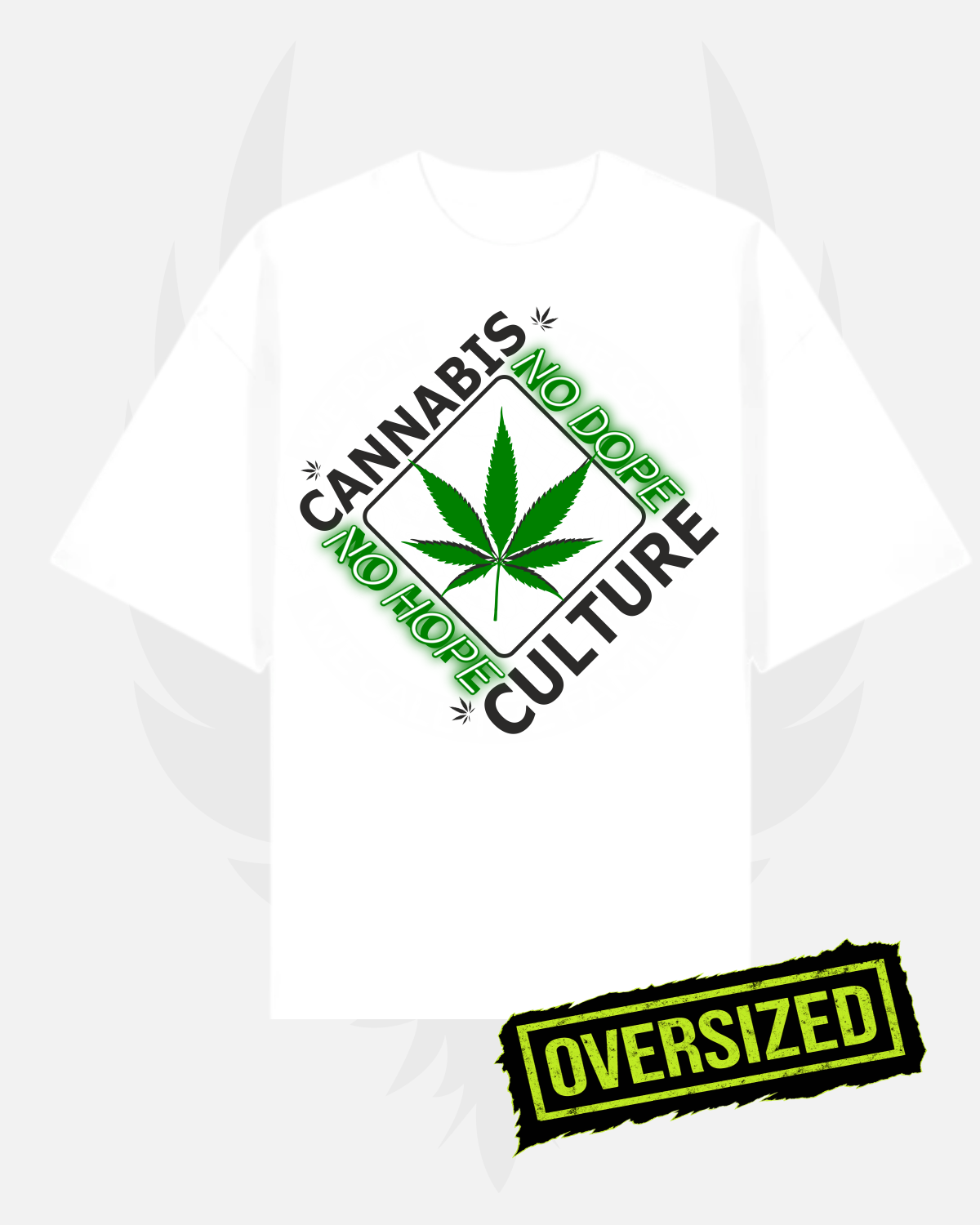 Men's / Unisex oversized T-Shirt 'The Green Rebellion'
