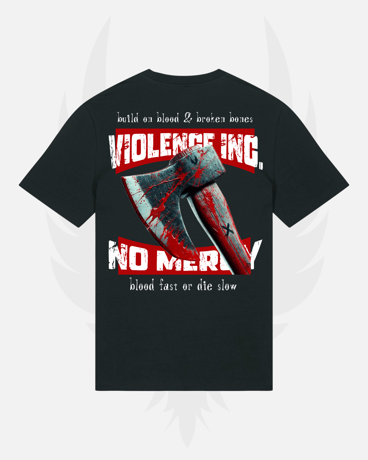 Unisex T-Shirt 'VIOLENCE INC. – EXECUTION AXE'