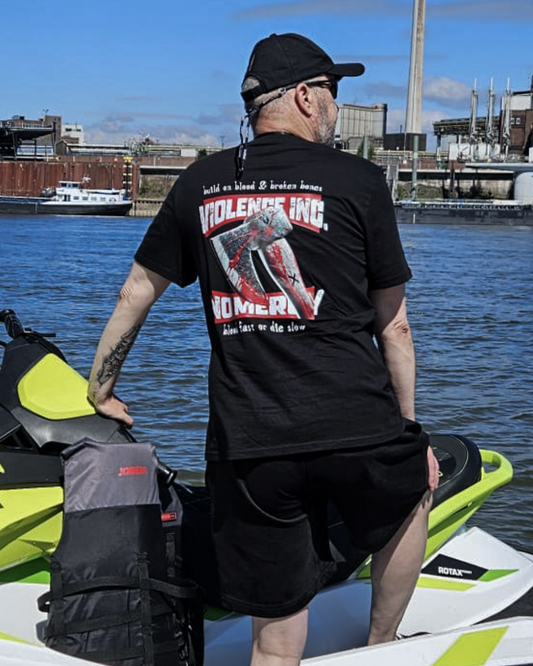 Unisex T-Shirt 'VIOLENCE INC. – EXECUTION AXE'