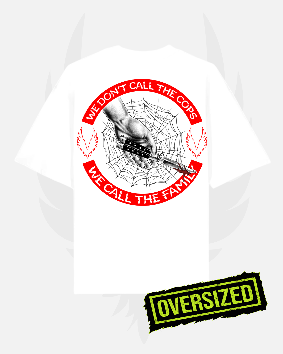 Men's / Unisex Oversized T-Shirt 'No Cops'